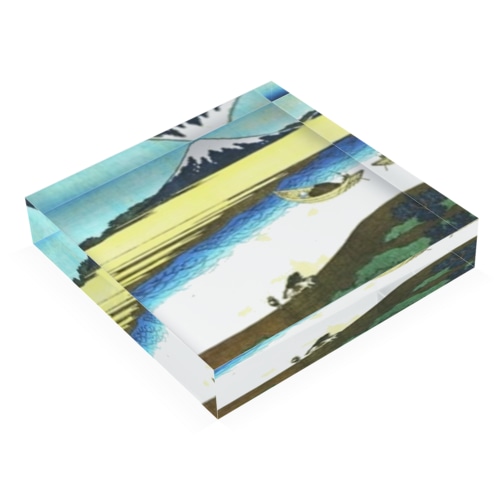 富嶽三十六景 34 Acrylic Block