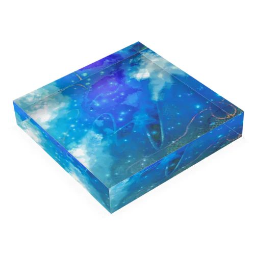 I am a stargazer by Little Mom Acrylic Block