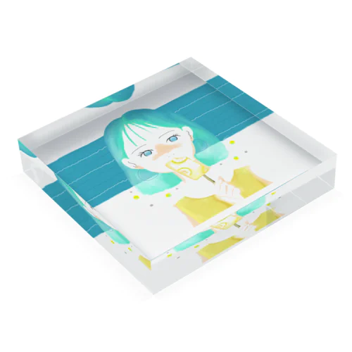 salty sourソルティサワー Acrylic Block