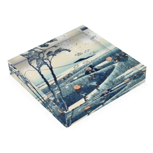 富嶽三十六景 12 全面 Acrylic Block