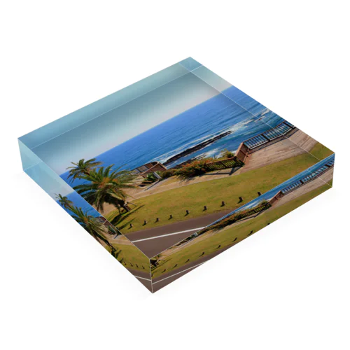 海岸線の展望デッキ Acrylic Block