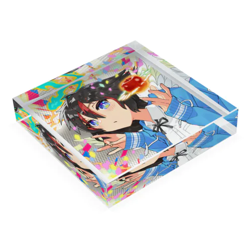 Yagami Ryuka - MEGAMI #02596 Merch Acrylic Block