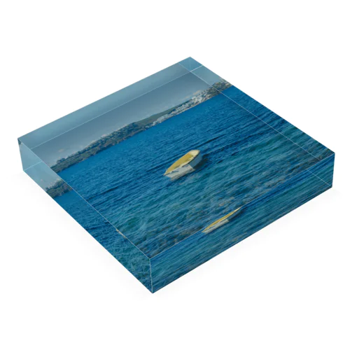 エーゲ海のほとりにて Acrylic Block