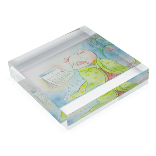 ぶーちゃんの7月 Acrylic Block