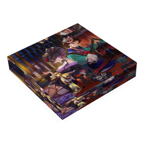 早紅夜＆五十嵐斎アクリルブロック(吉原) Acrylic Block