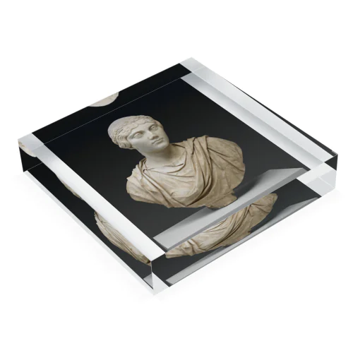 Portrait Bust of a Woman, Mid–2nd century AD | Ancient Roman Acrylic Block