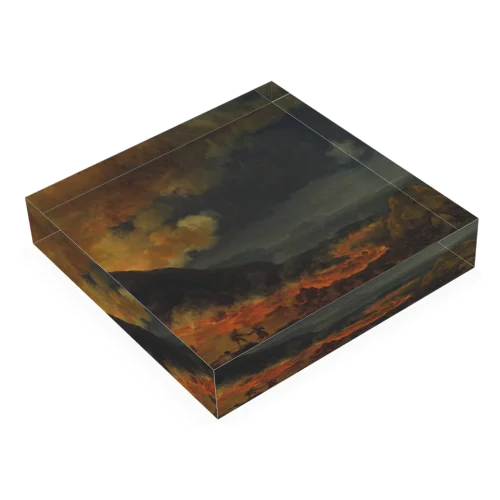 The Eruption of Vesuvius, 1771 | Pierre-Jacques Volaire Acrylic Block