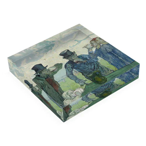 The Drinkers, 1890 | Vincent van Gogh Acrylic Block