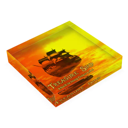 TREASURE SHIP‘ Acrylic Block