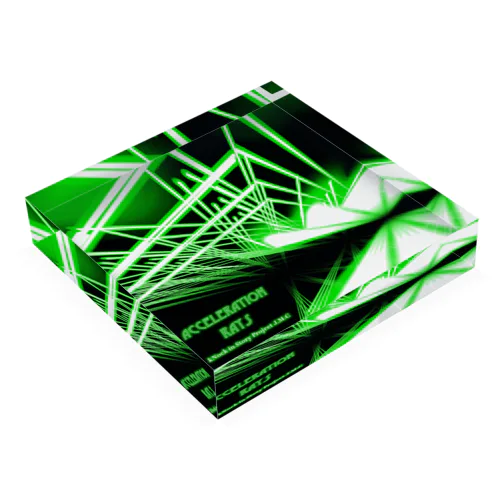 ACCELERATION RAYS’ Acrylic Block