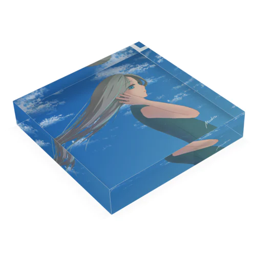 summer Acrylic Block