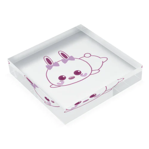 ゆるふわRabbitのラティア Acrylic Block