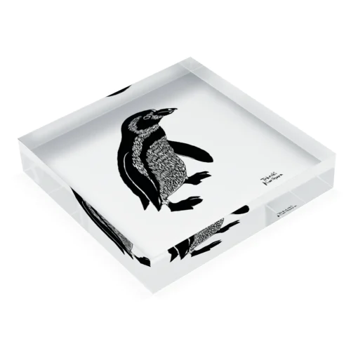 ペンギン / Penguin Acrylic Block