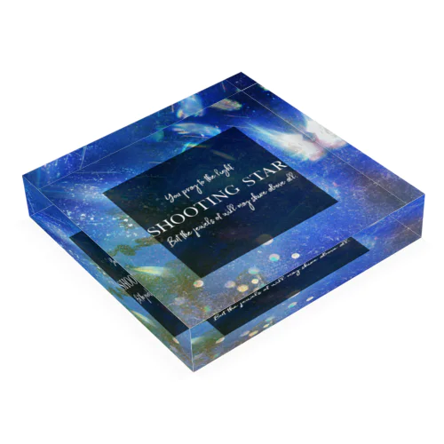 shootingstar Acrylic Block