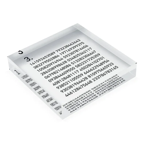 Pi Acrylic Block