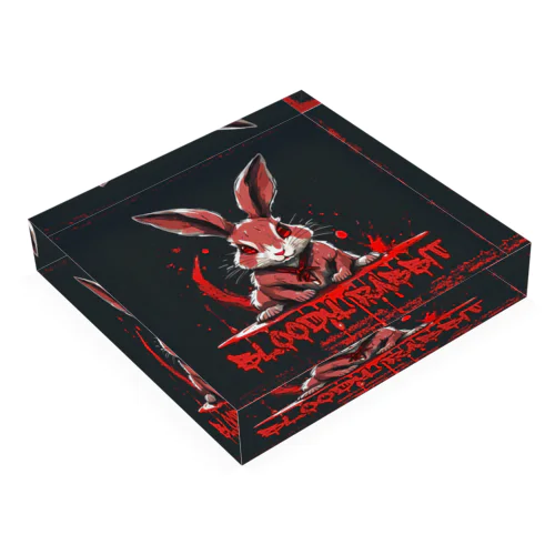 BLOODY RABBIT Acrylic Block