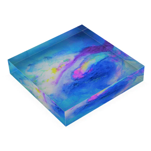  Rainbow Acrylic Block