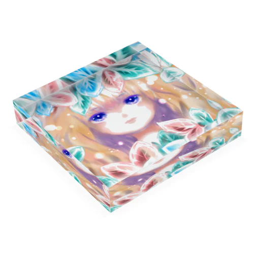 みつめる Acrylic Block