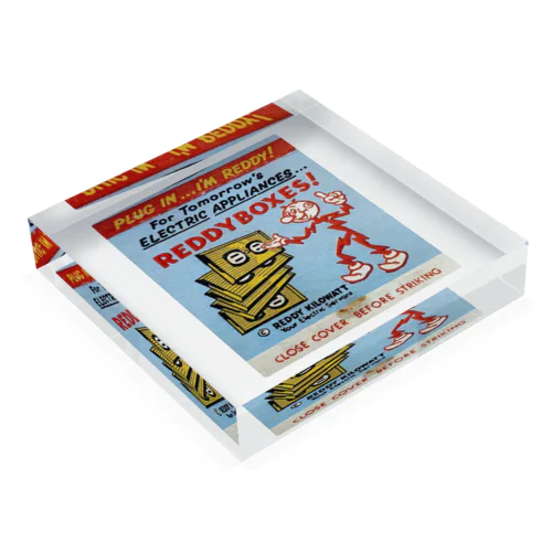 REDDY KILOWATT Acrylic Block