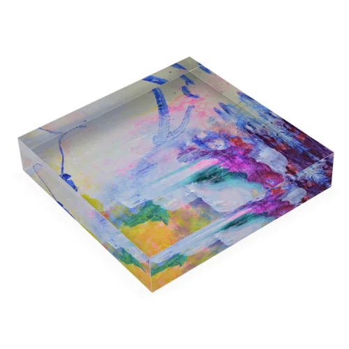 sky Acrylic Block