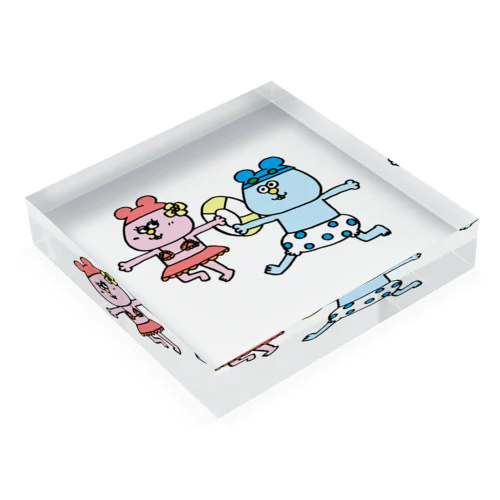 ねんたん&ねみこちゃん Acrylic Block