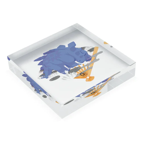 四紀 -夏-　ステゴサウルス Acrylic Block