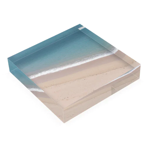 beach Acrylic Block