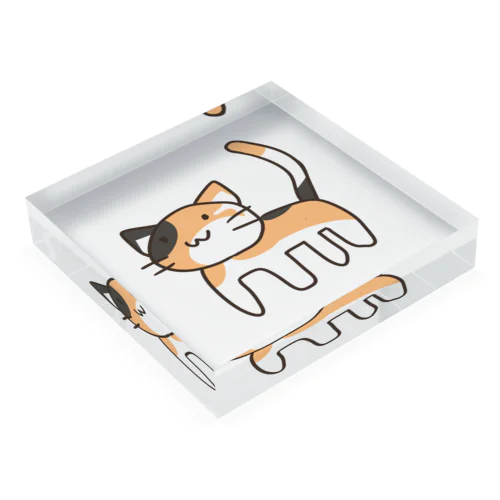 みけねこ Acrylic Block