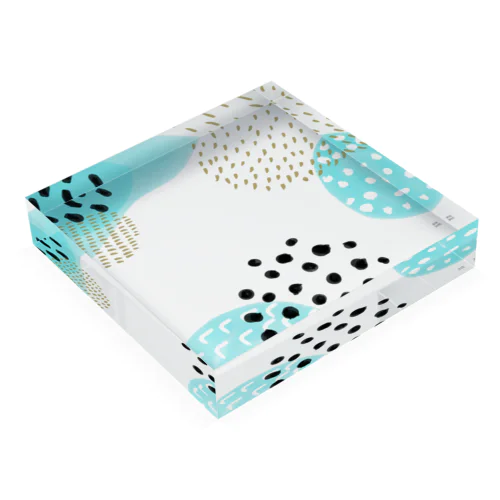 Polca dot 8 Acrylic Block