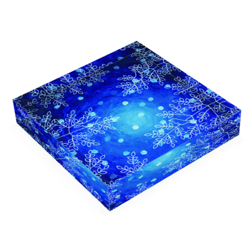 雪舞の森 アクリルブロック Acrylic Block