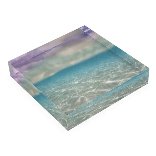 パラオの海 Acrylic Block