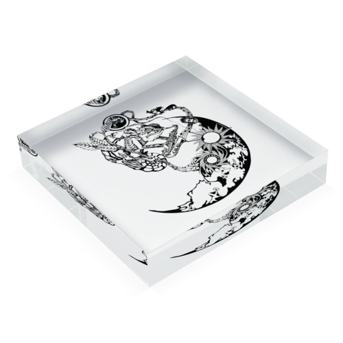 カメレオン Acrylic Block
