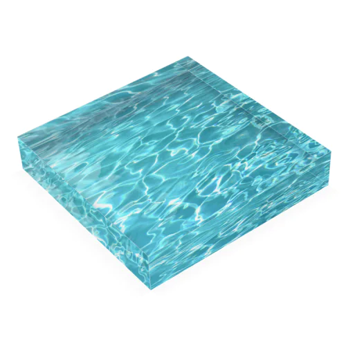 water Acrylic Block