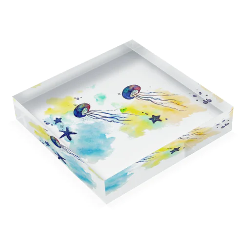 イロドリ海月 Acrylic Block