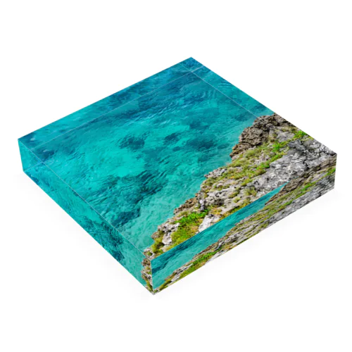 フォトシリーズ 沖縄の海4 Acrylic Block