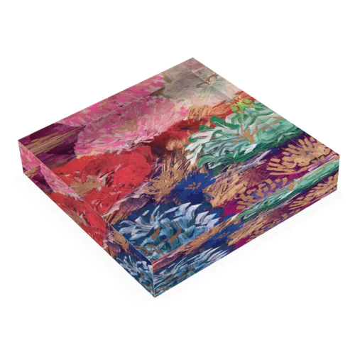 パパラチア（蓮の花） Acrylic Block