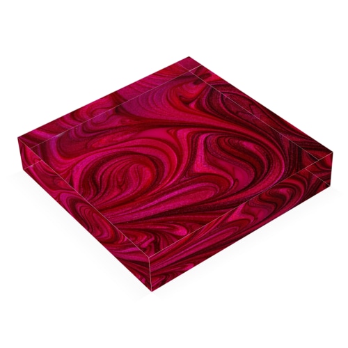 深紅　期間限定品 Acrylic Block
