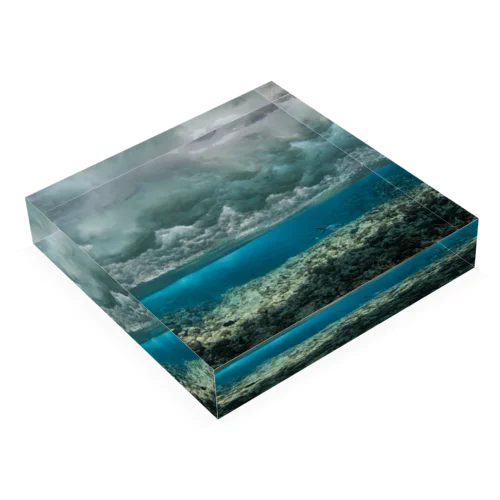 Wave007 Acrylic Block