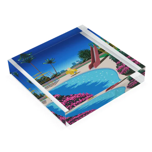 公園のトロイ<summer> Acrylic Block