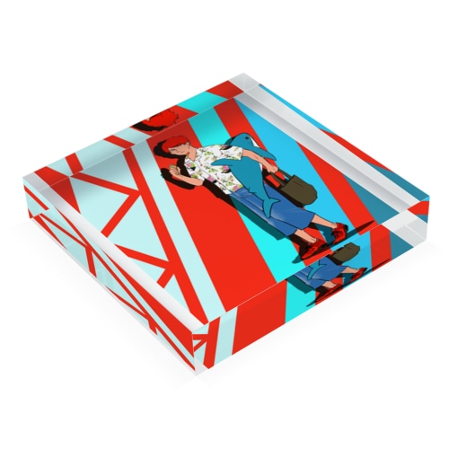 かいもん Acrylic Block