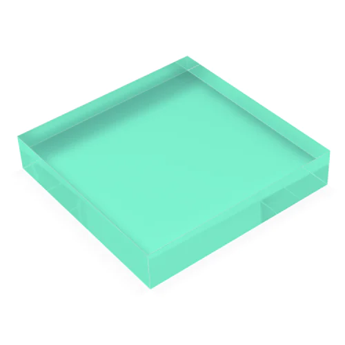 ミントグリーン Acrylic Block