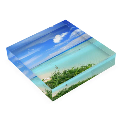 思い出の波照間島 Acrylic Block