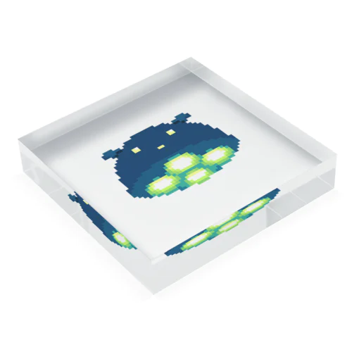 メンダコUFO. Acrylic Block