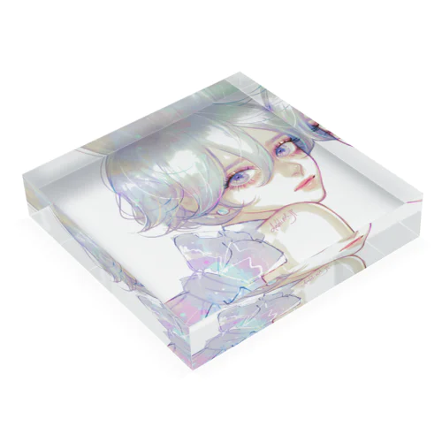 Opal Acrylic Block