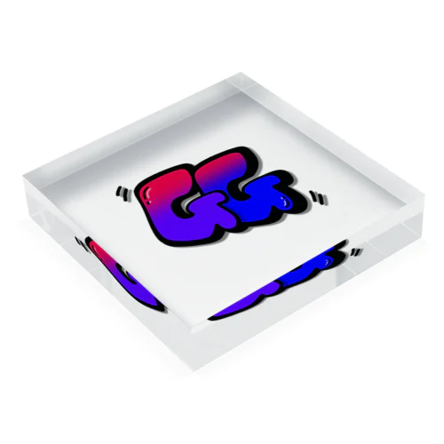 GG(Good Game) Acrylic Block