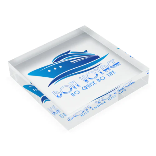 BON VOYAGE Acrylic Block