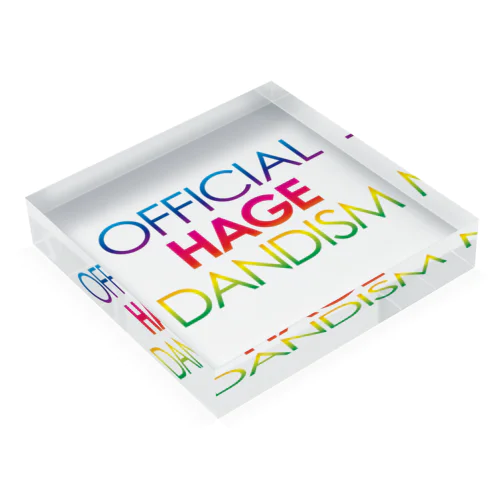 Official禿男dism Acrylic Block