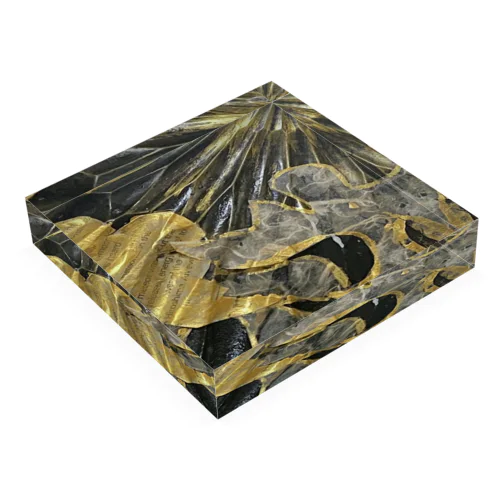 暉翔Gold No.3（右上）　限定100個 Acrylic Block