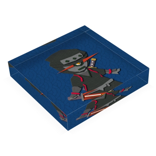 PaperCraft CryptoNinja #010 Acrylic Block