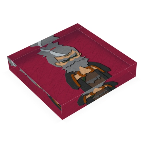 PaperCraft CryptoNinja #016 Acrylic Block